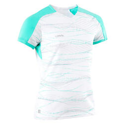 Voetbalshirt voor meisjes VRO+ wit groen