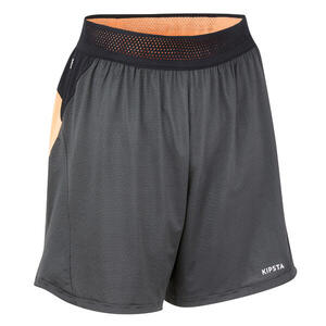 Pantalón corto de fútbol mujer negro