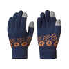 KIDS’ TOUCHSCREEN COMPATIBLE HIKING GLOVES - SH100 KNITTED - AGED 4-14 YEARS