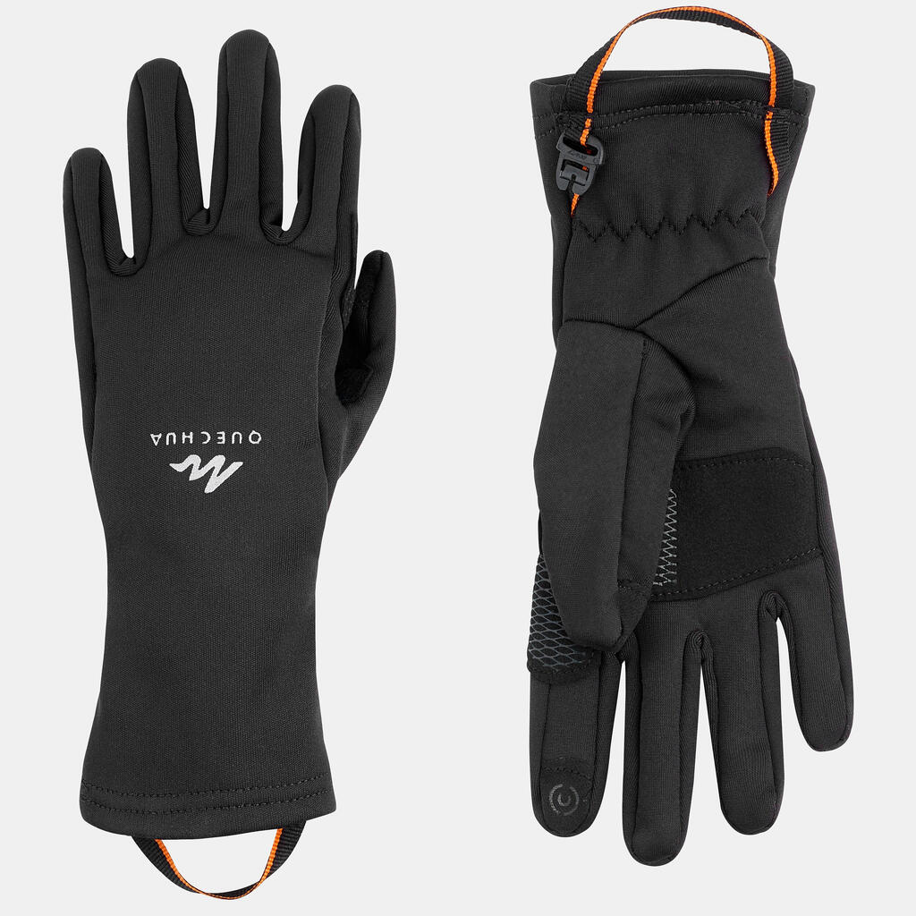 Handschuhe Kinder Stretch touchscreenfähig 6-14 Jahre Winterwandern - SH500