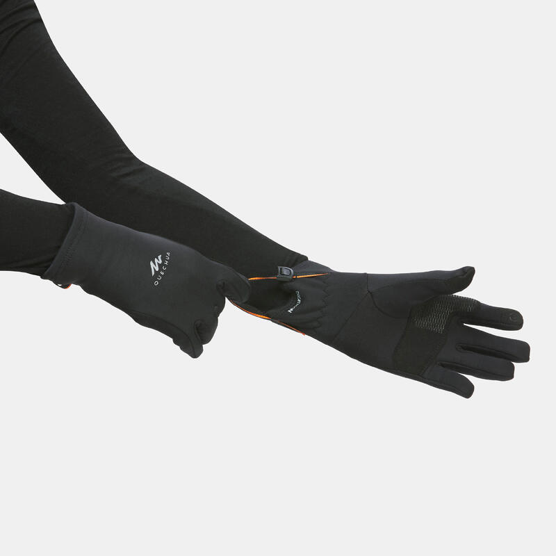 Touchscreen handschoenen voor wandelen SH500 stretch kinderen 6-14 jaar