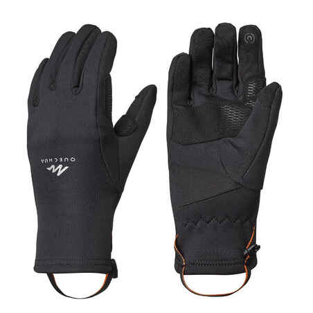 Kids’ Touchscreen Compatible Hiking Gloves - SH500 STRETCH - 6-14 Years