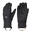 Handschuhe Kinder 6–14 Jahre touchscreenfähig Winterwandern - SH500 Stretch schwarz