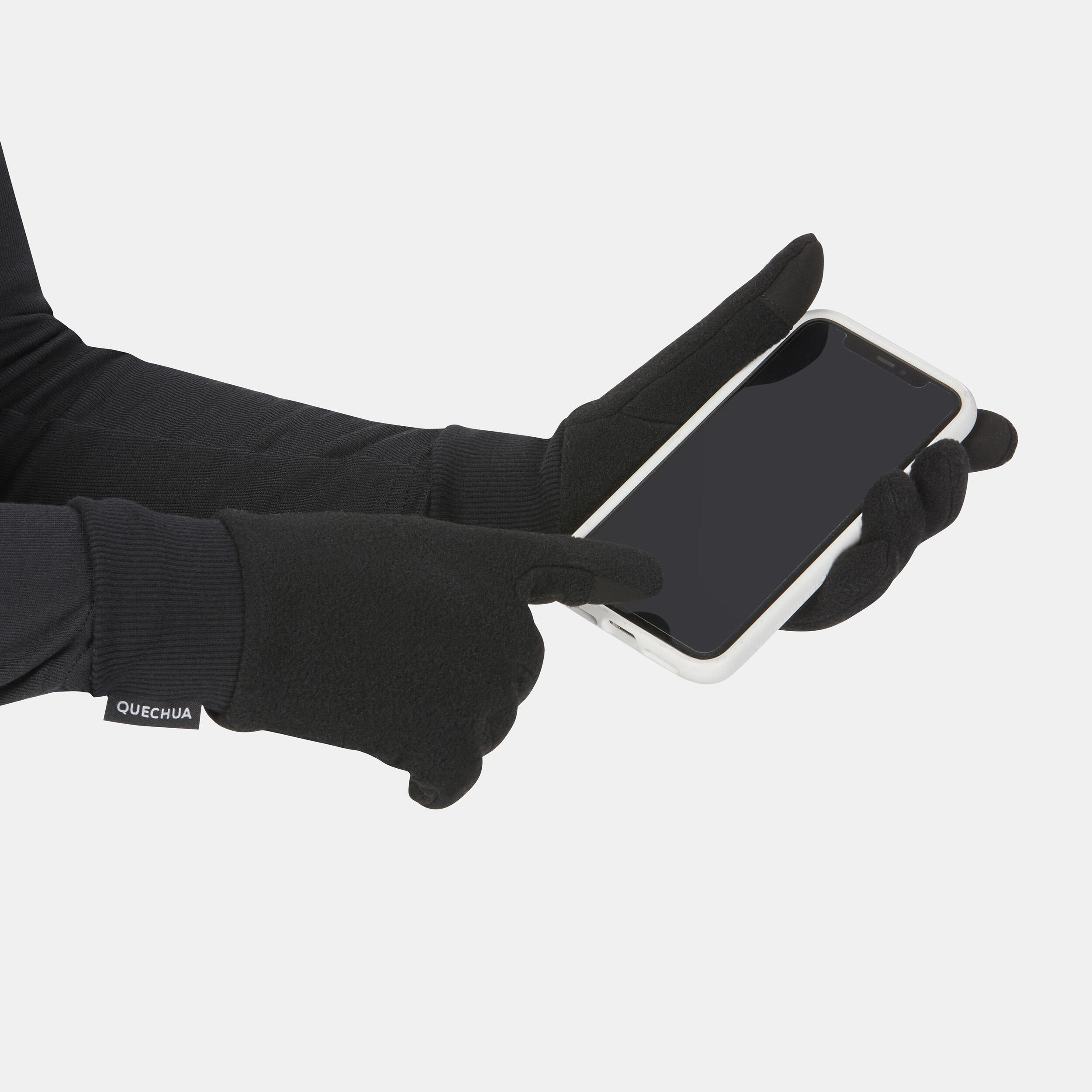 Kids’ Fleece Gloves - SH 500 - QUECHUA