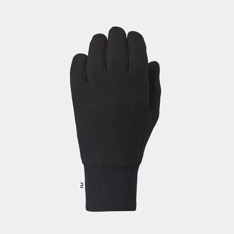 Çocuk Outdoor Polar Eldiven - 6/14 Yaş - Siyah - HIKE500