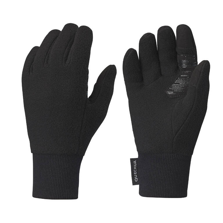 KIDS’ FLEECE HIKING GLOVES - SH100 X-WARM - 6-14 YEARS