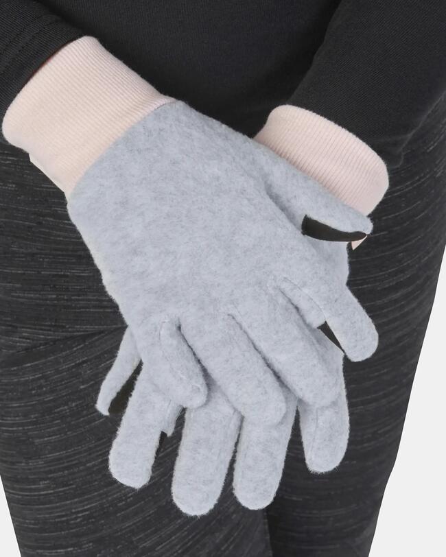KIDS’ FLEECE HIKING GLOVES - SH500