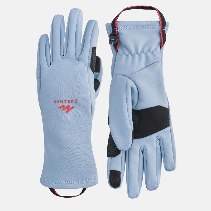 Guantes térmicos de montaña y nieve táctiles Niños 6-14 años Quechua SH500