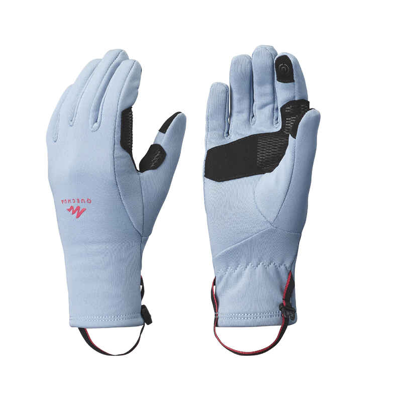 Handschuhe Kinder 6–14 Jahre touchscreenfähig Winterwandern - SH500 Stretch