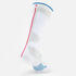 ADULT SKI AND SNOWBOARD SOCKS - 500 - WHITE