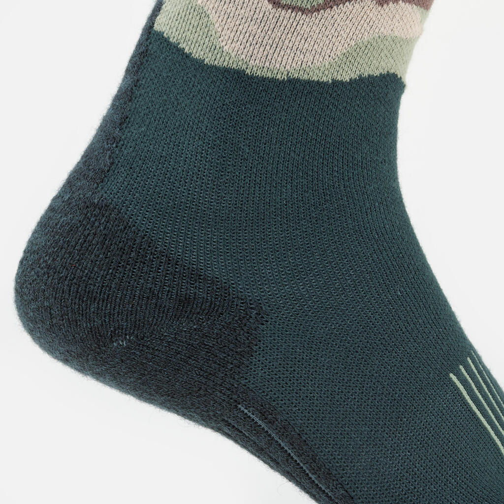 ADULT SKI AND SNOWBOARD SOCKS - 100 - CAMO KHAKI