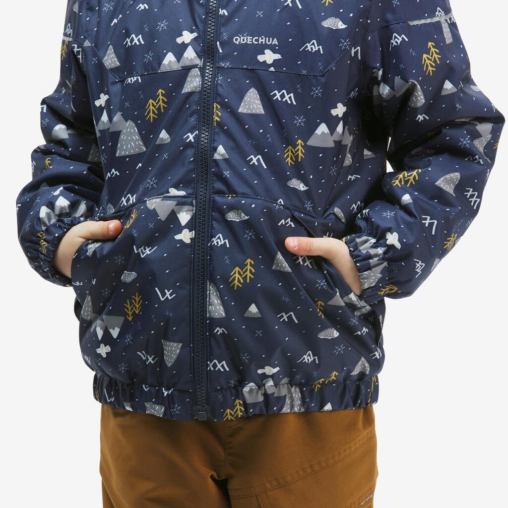 Chamarra impermeable de senderismo para niños 2-6 años SH100 