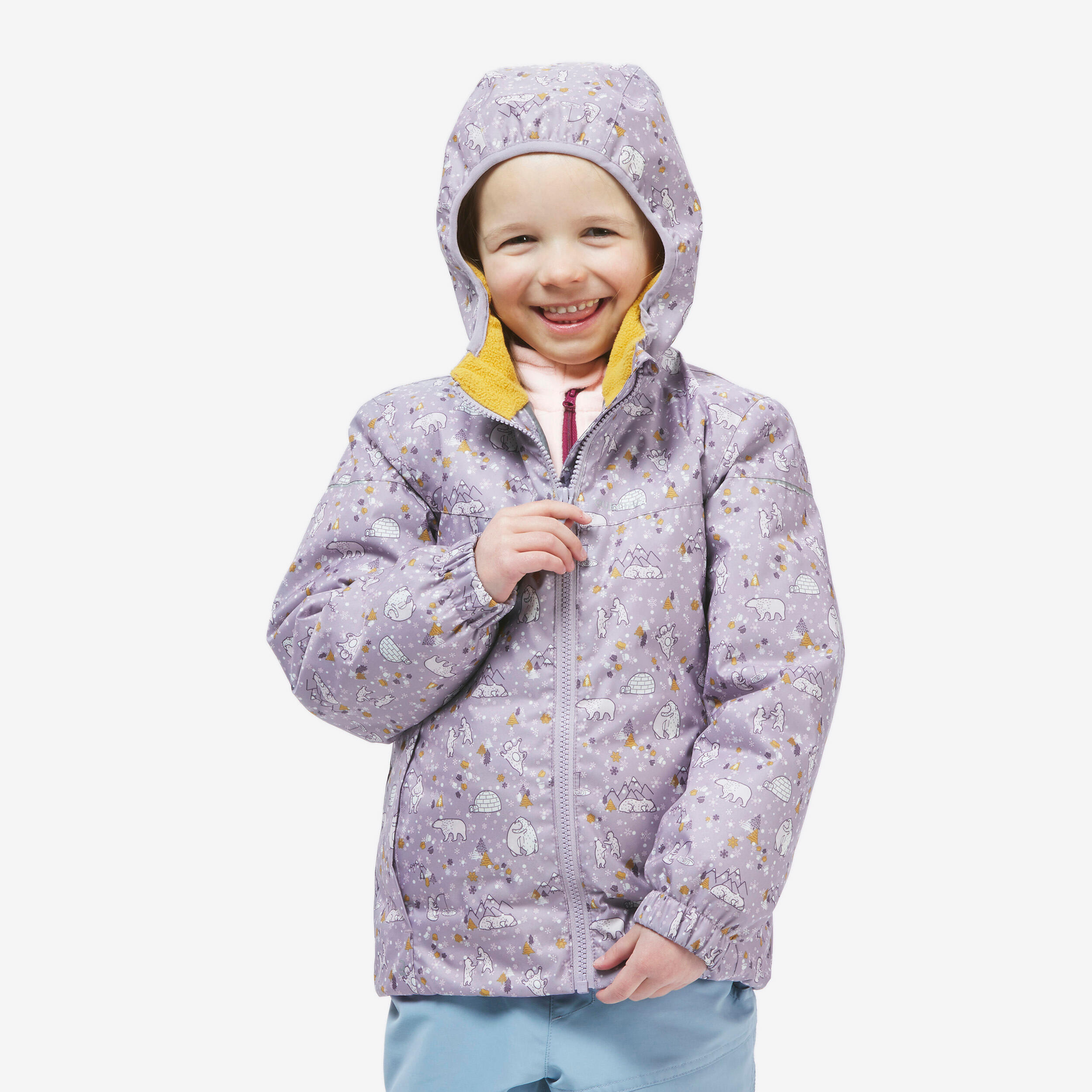 Kids’ Waterproof Winter Jacket - SH 100 Ages 2-6 - QUECHUA