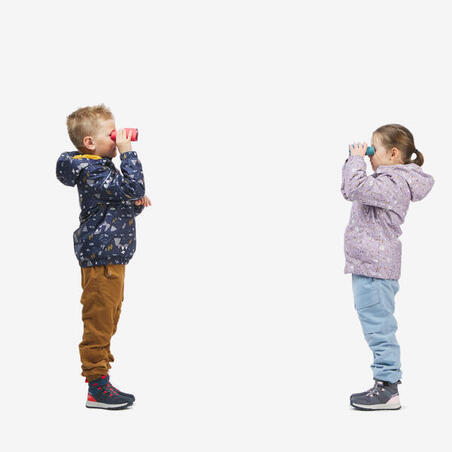 КУРТКА ЗИМНЯЯ ВОДОНЕПРОНИЦАЕМАЯ ПОХОДНАЯ ДЛЯ ДЕТЕЙ 2–6 ЛЕТ SH100 WARM