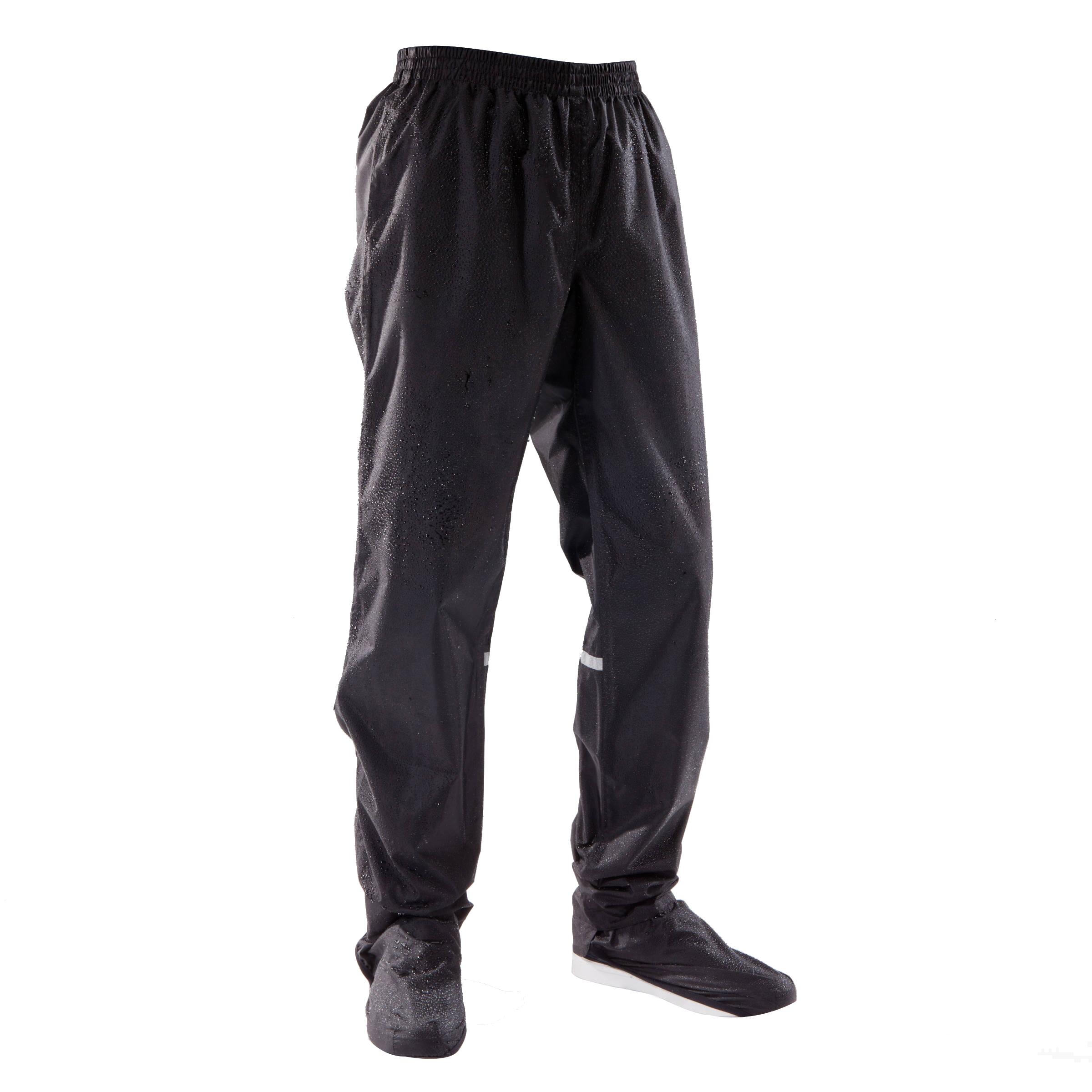 Buy Men's Rain Pants Hiking Overtrousers Navy Blue Online | Decathlon