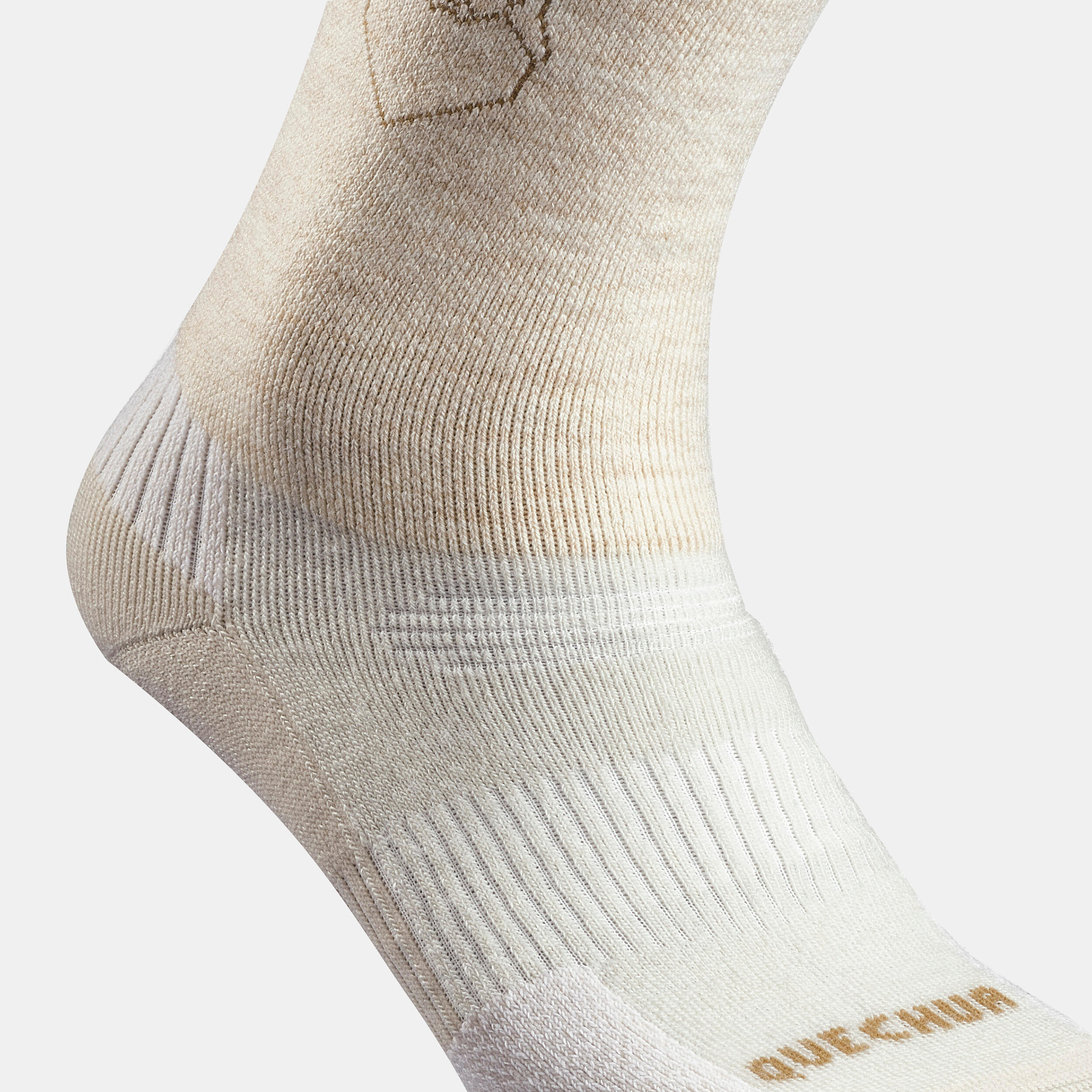 Warm  Hiking Socks - SH500 ULTRA-WARM MID - 2 Pairs 6/6