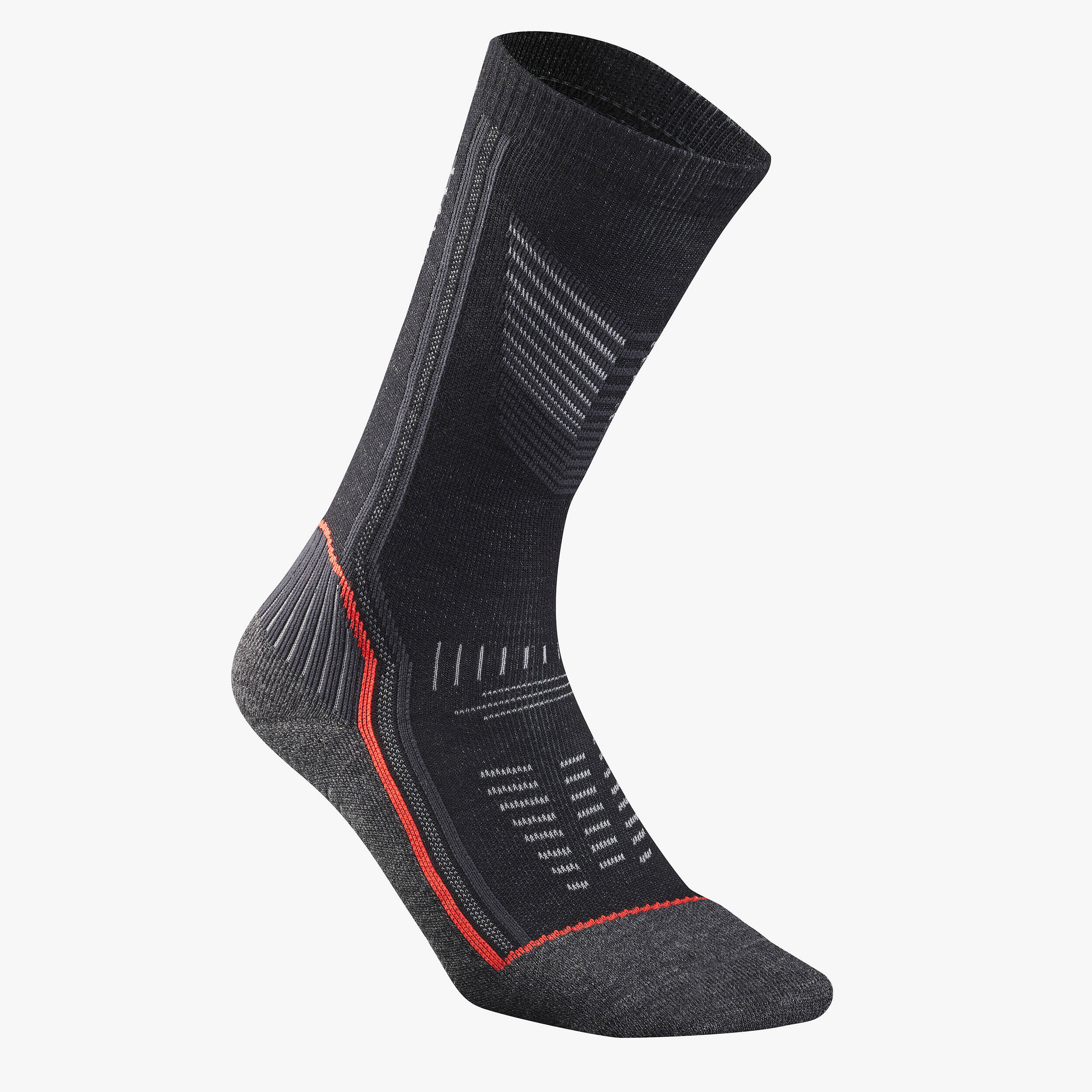 Warm hiking socks, SH900 Mountain Mid - Grey -  5