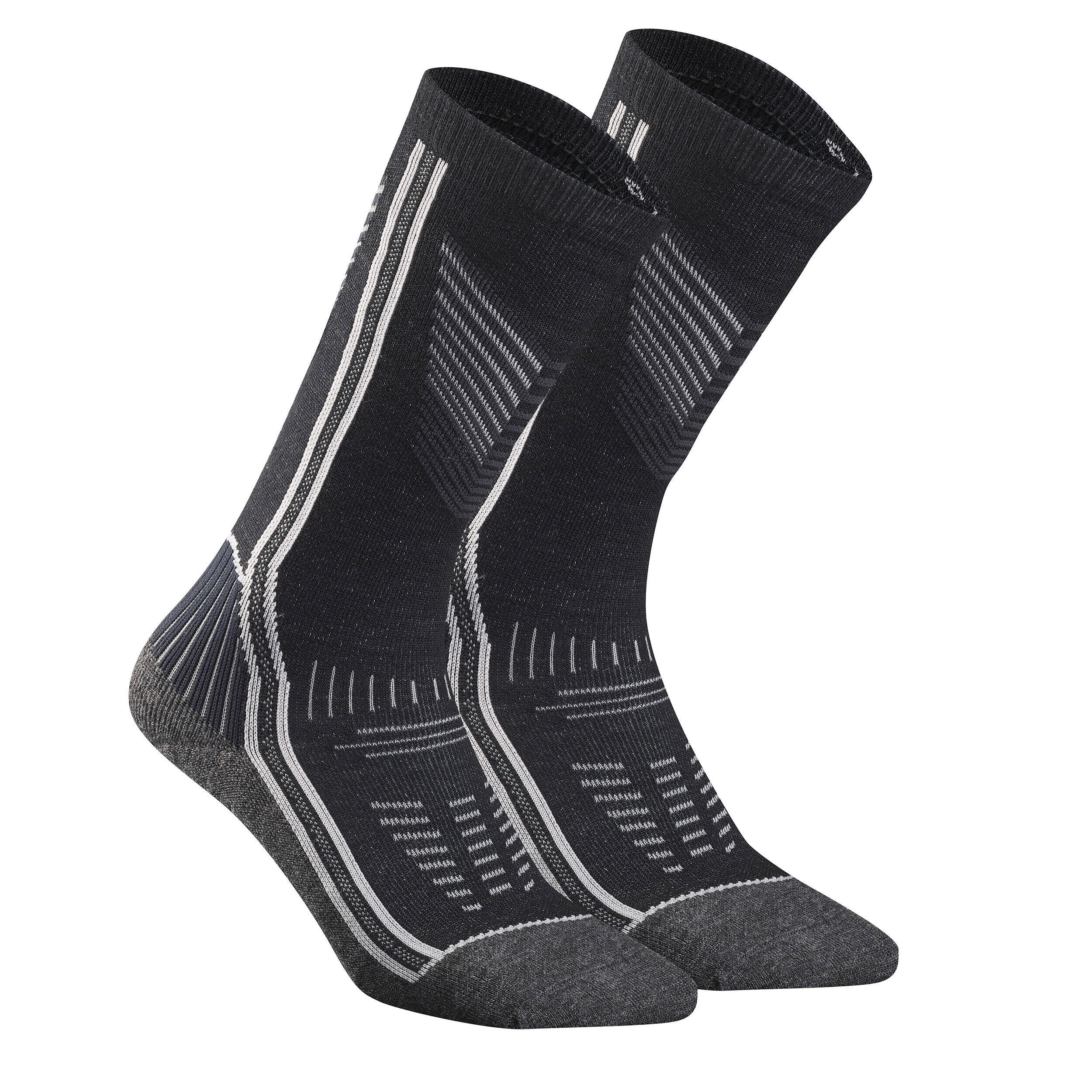 Warm hiking socks, SH900 Mountain Mid - Grey -  3