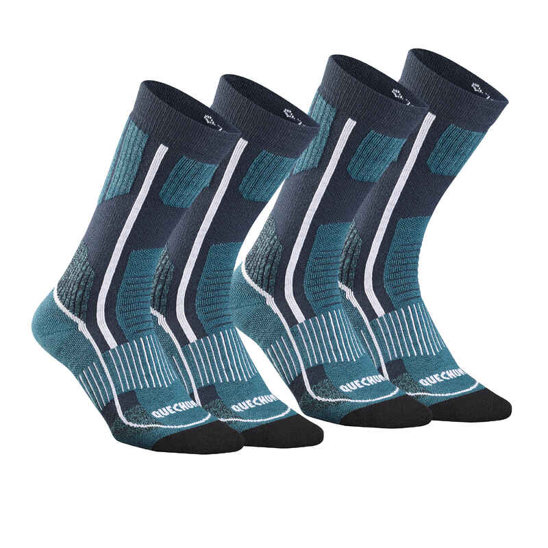 Wandersocken Winterwandern - SH520 X-Warm Halbhoch - 2 Paar Wandersocken Winterwandern - SH520 X-Warm Halbhoch - 2 Paar