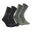 Turistické polovysoké ponožky SH 500 Ultra-Warm 2 páry