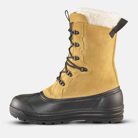 Δερμάτινες, ζεστές, αδιάβροχες μπότες για το χιόνι - SH900 με κορδόνια - Ανδρικές