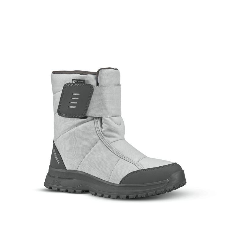 Women's Warm Waterproof Snow Hiking Boots SH100 XWarm Riptab Decathlon