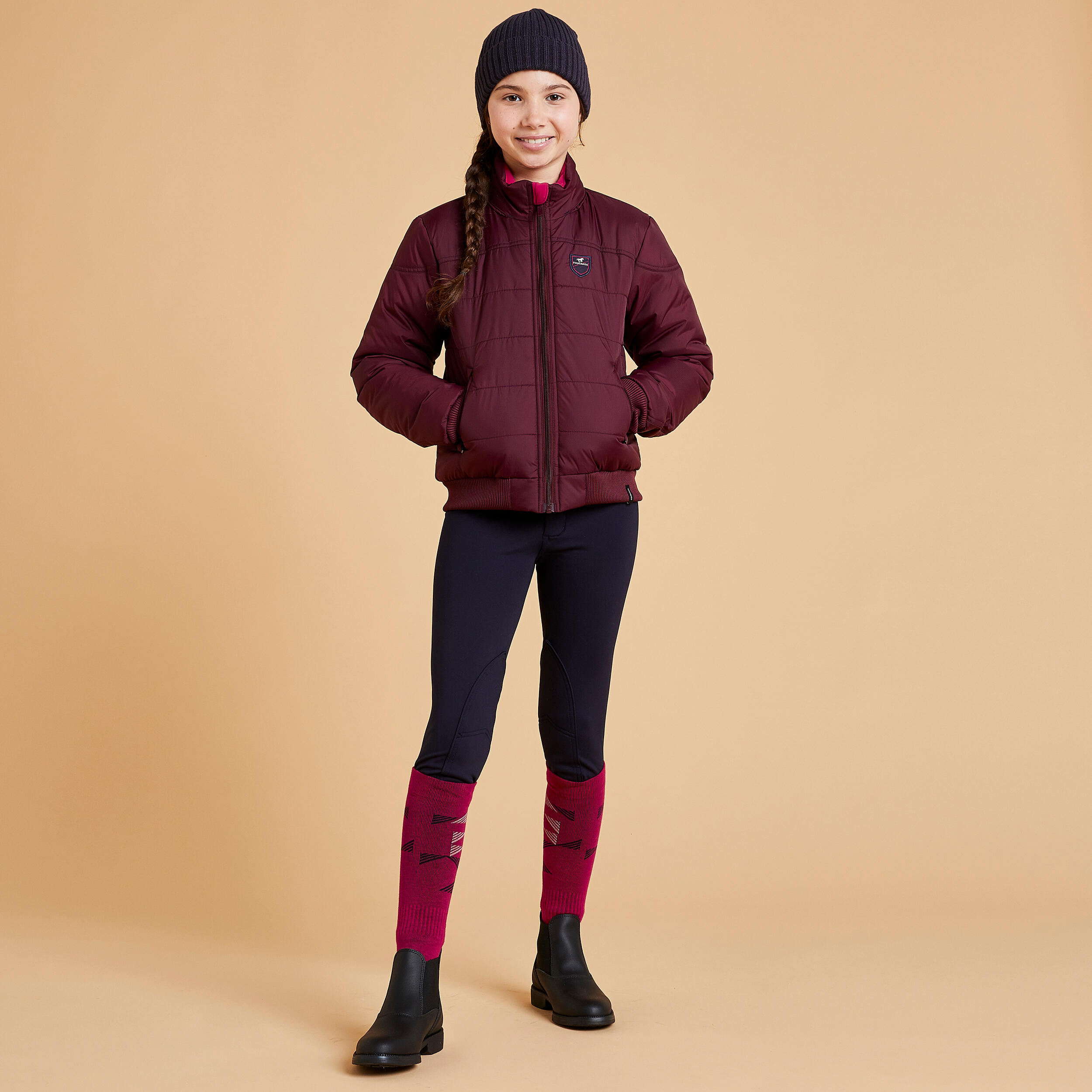 Blouson equitation shop fille