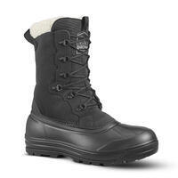 BOTTES DE NEIGE CHAUDES IMPERMÉABLES DE RANDONNEE - SH500 U-WARM - LACET HOMME
