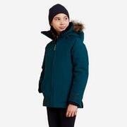 Parka equitazione bambino 500 WARM caldo e impermeabile verde