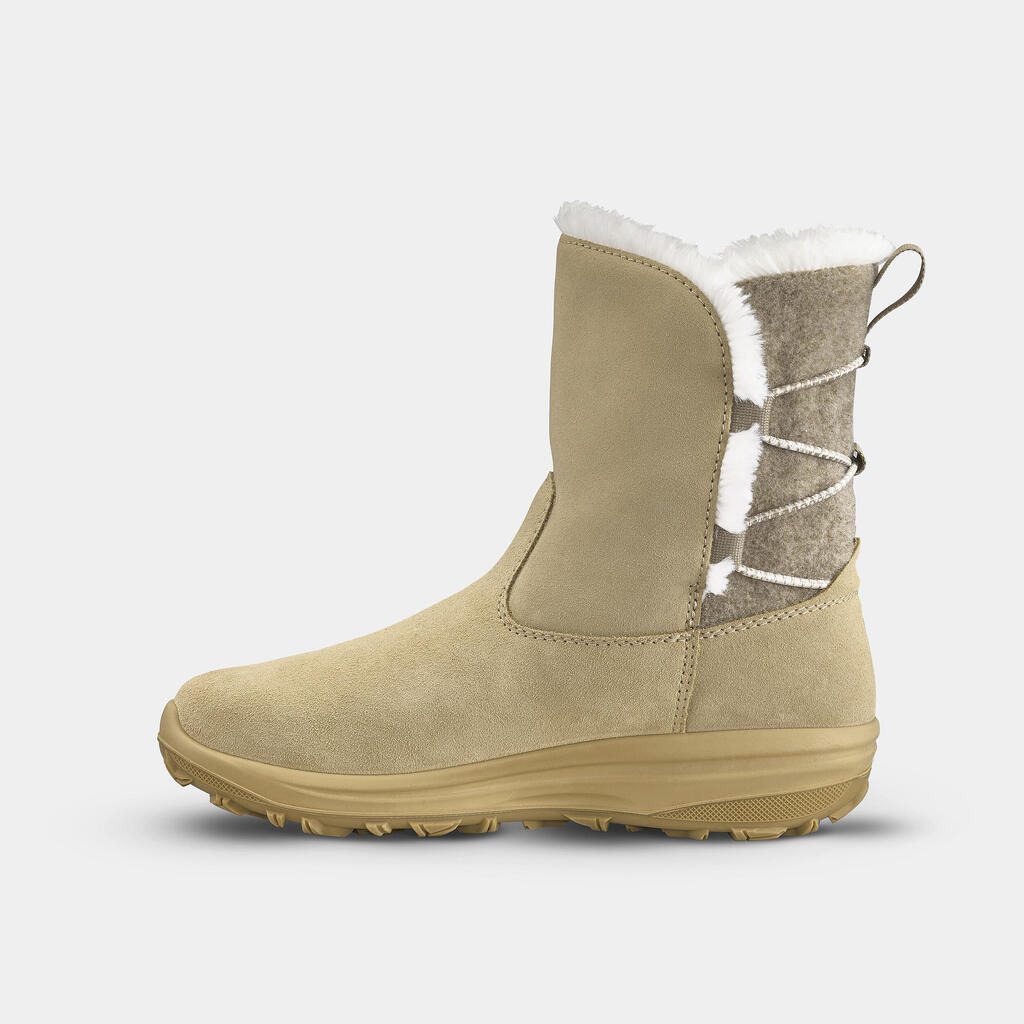 BOTAS DE NIEVE CÁLIDAS IMPERMEABLES MUJER SH500