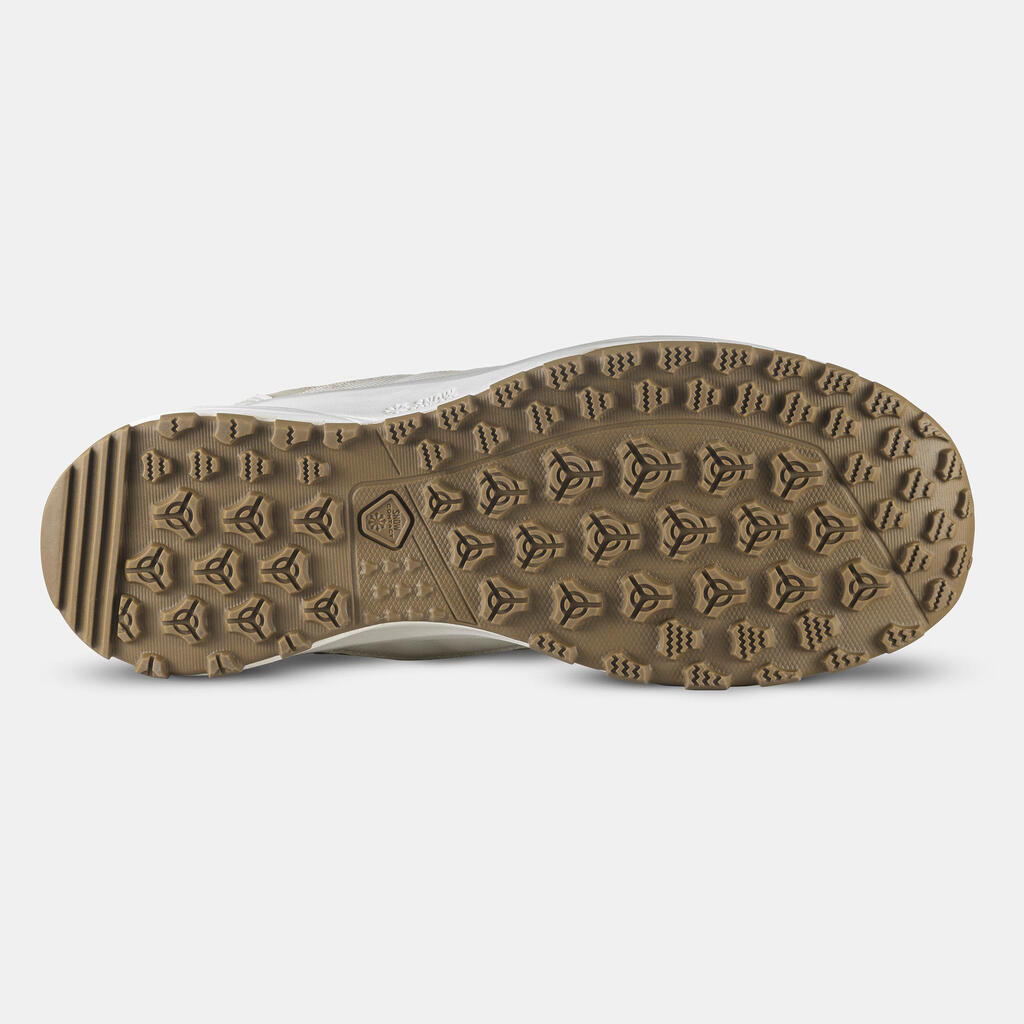 Chaussures de randonnée chaudes et imperméables femme, NH500 Mid noir