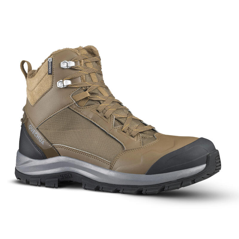Men’s Warm and Waterproof Hiking Boots - SH520 X-WARM