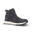 Scarpe calde trekking uomo SH500 MID impermeabile nere 