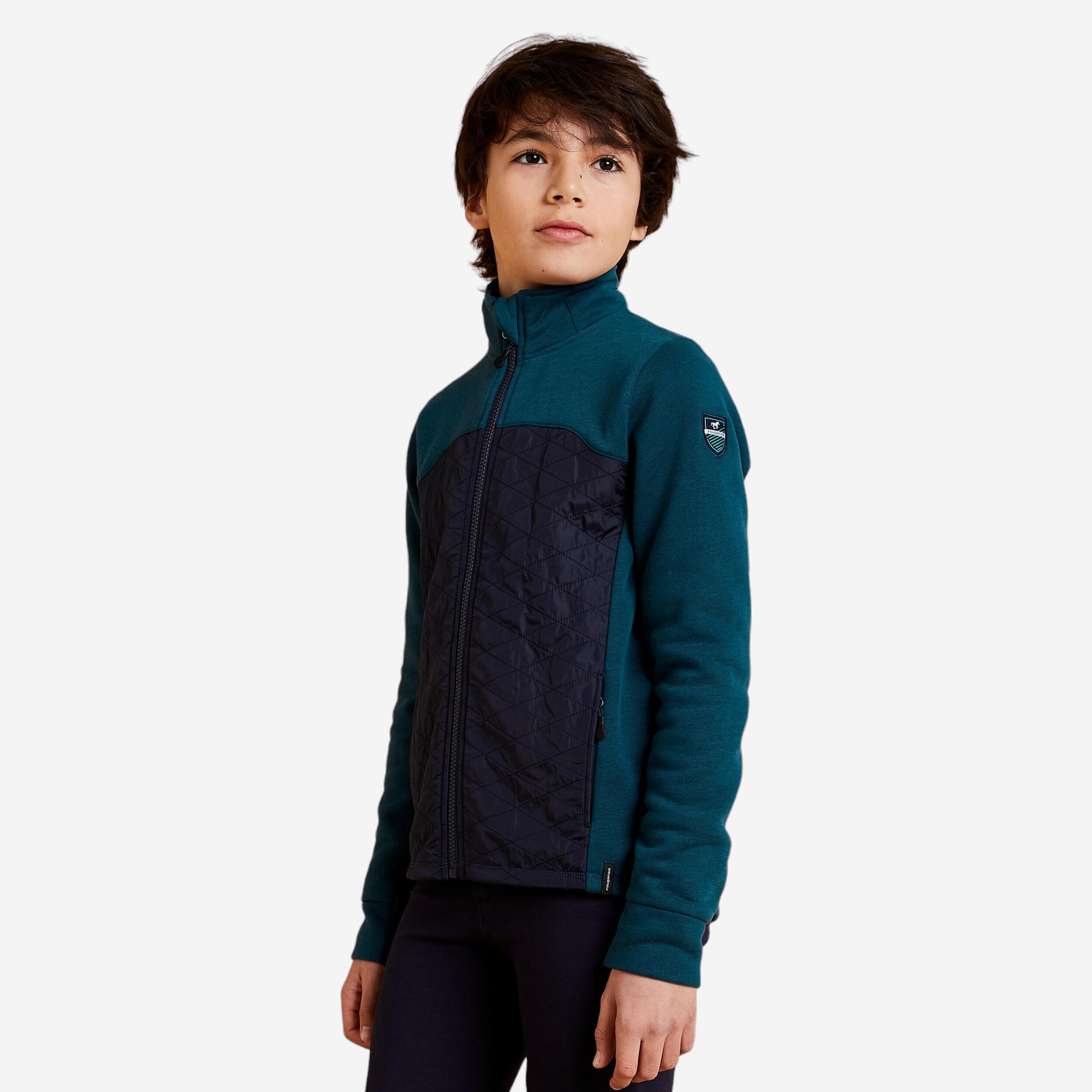 Imperméable Fille Aztec Diamond - Jeune Cavalier 10-11 Ans - Thème Cheval - Occasion