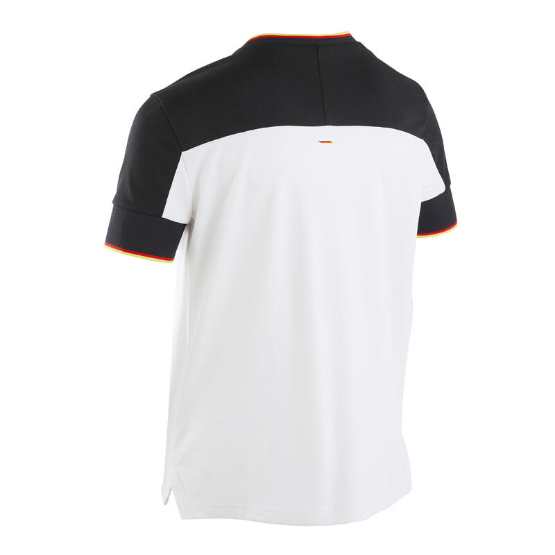 Camiseta de fútbol Alemania Niños Kipsta F500 2022 blanca