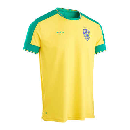 Majica kratkih rukava FF500 za odrasle Brazil 2022.