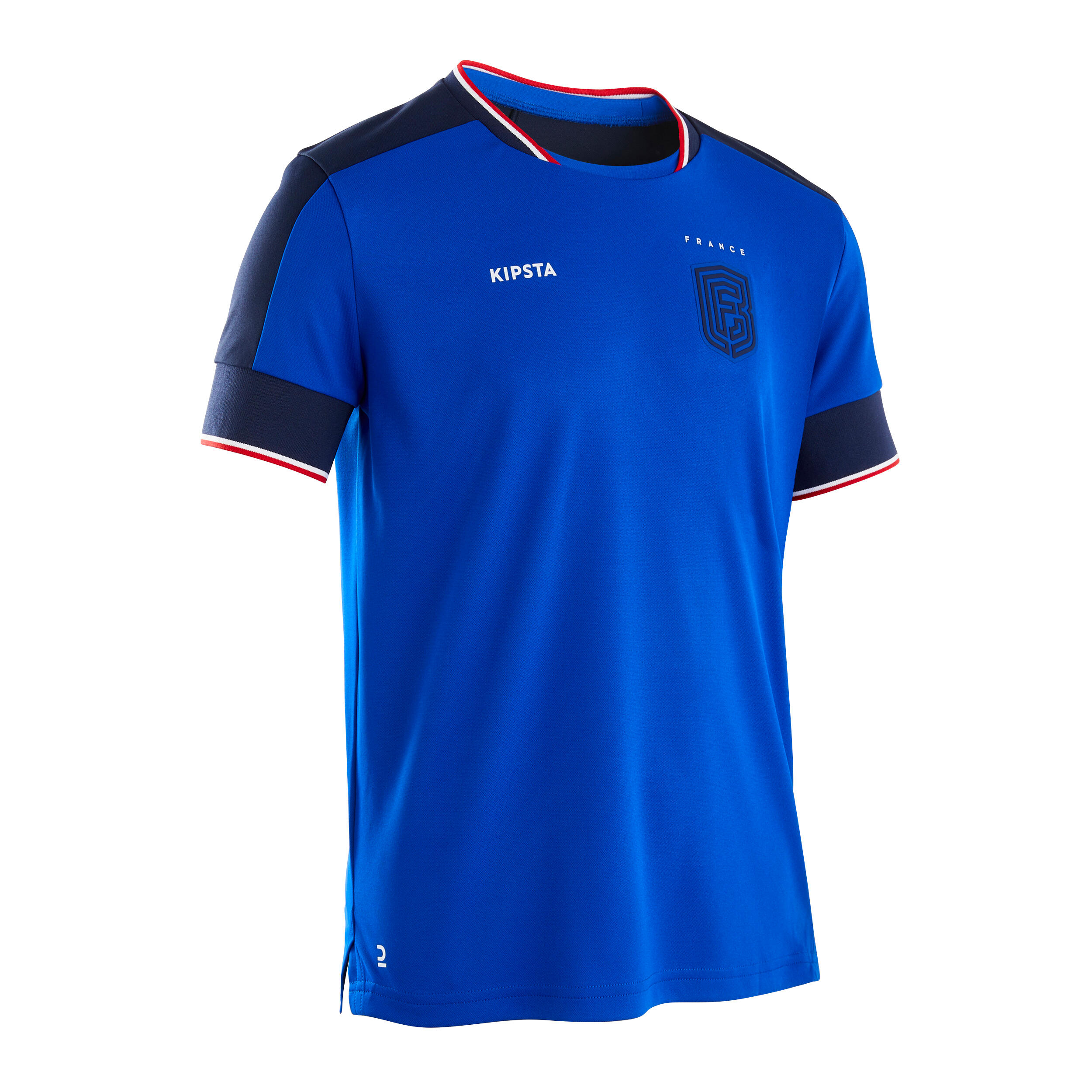 KIPSTA Kids' Team Shirt FF500 - France 2024