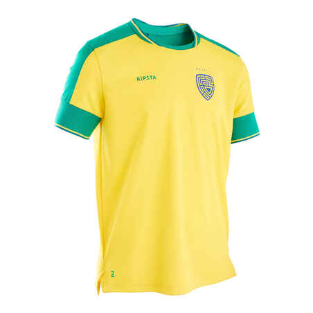 Majica kratkih rukava za nogomet FF500 dječja Brazil 2022.