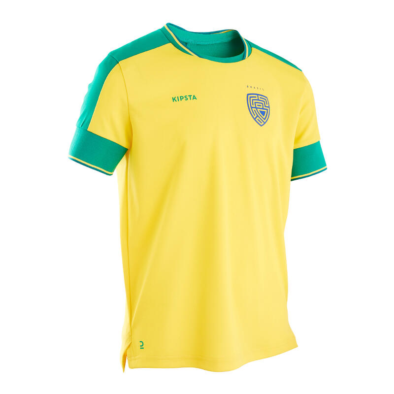 Voetbalshirt Brazilië FF500 kinderen 2022