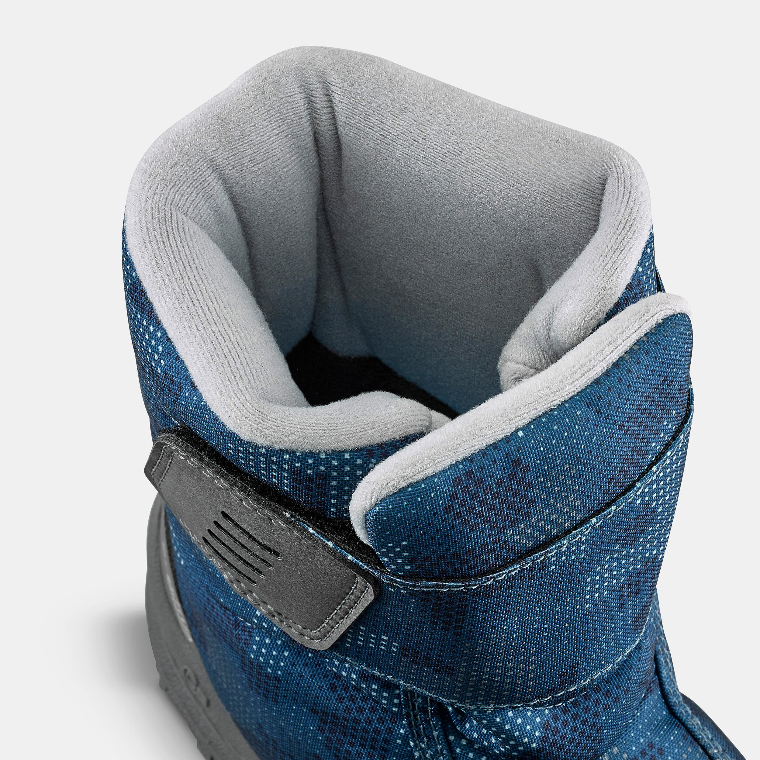 QUECHUA Detské hrejivé a nepremokavé čižmy na turistiku SH100 X-Warm do snehu - Veľkosť: 24-38 · záber 7