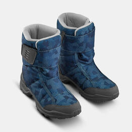 BOTTES DE NEIGE CHAUDES IMPERMÉABLES DE Randonnée - SH100 X-WARM - ENFANT 24-38
