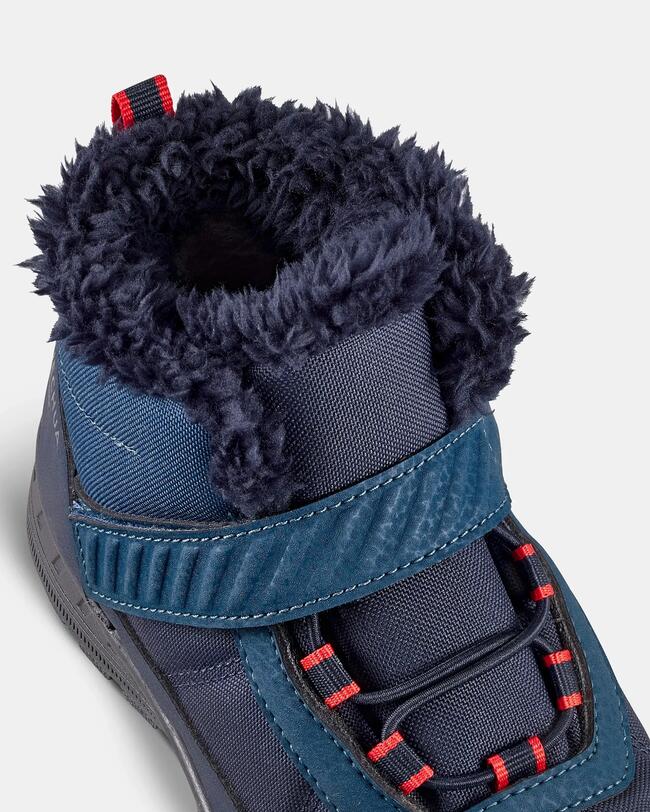 BOTAS DE SENDERISMO CÁLIDAS E IMPERMEABLES PARA NIÑOS - SH100