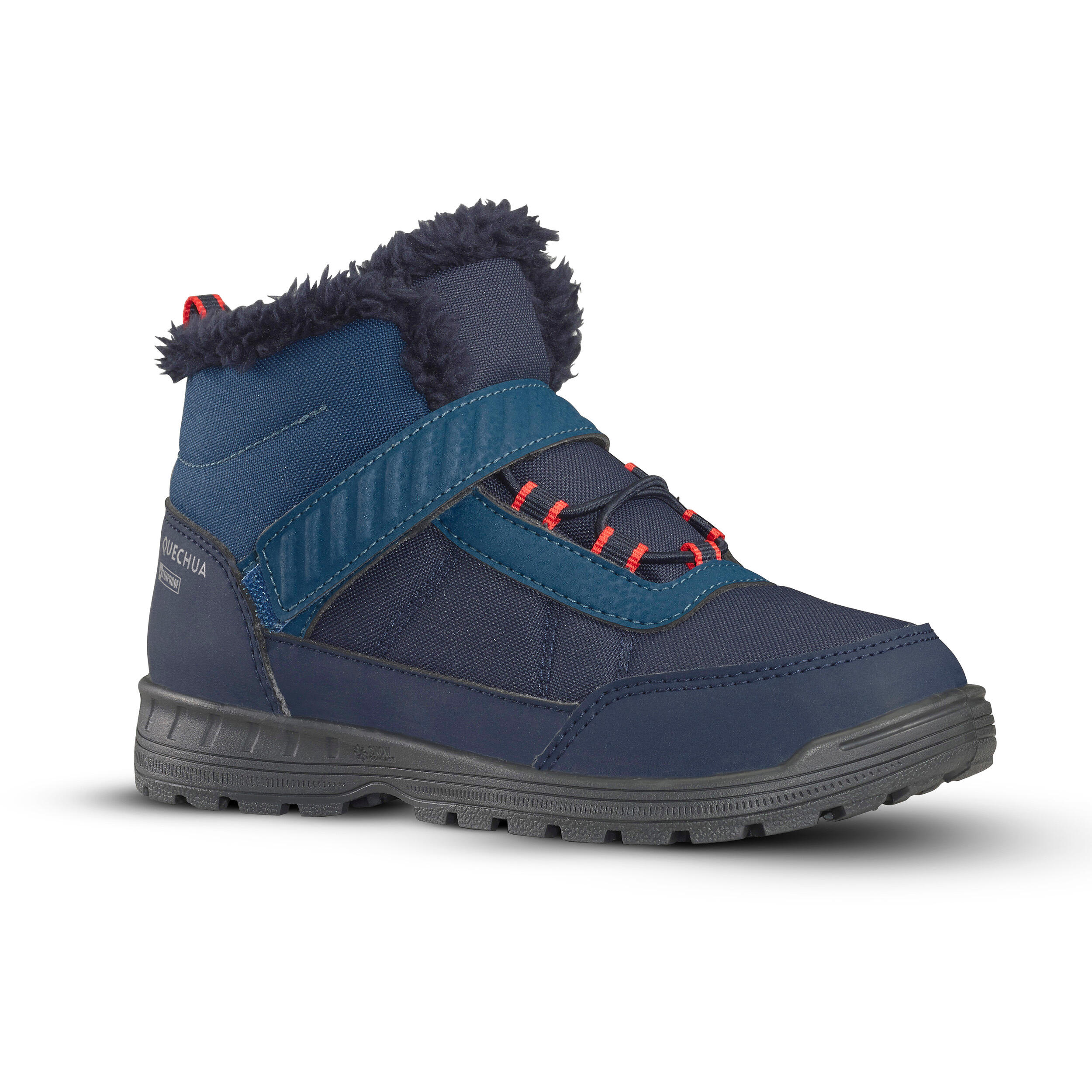 Botas de nieve y apreski impermeables Ninos 24 34 Quechua SH100 Warm velcro Decathlon