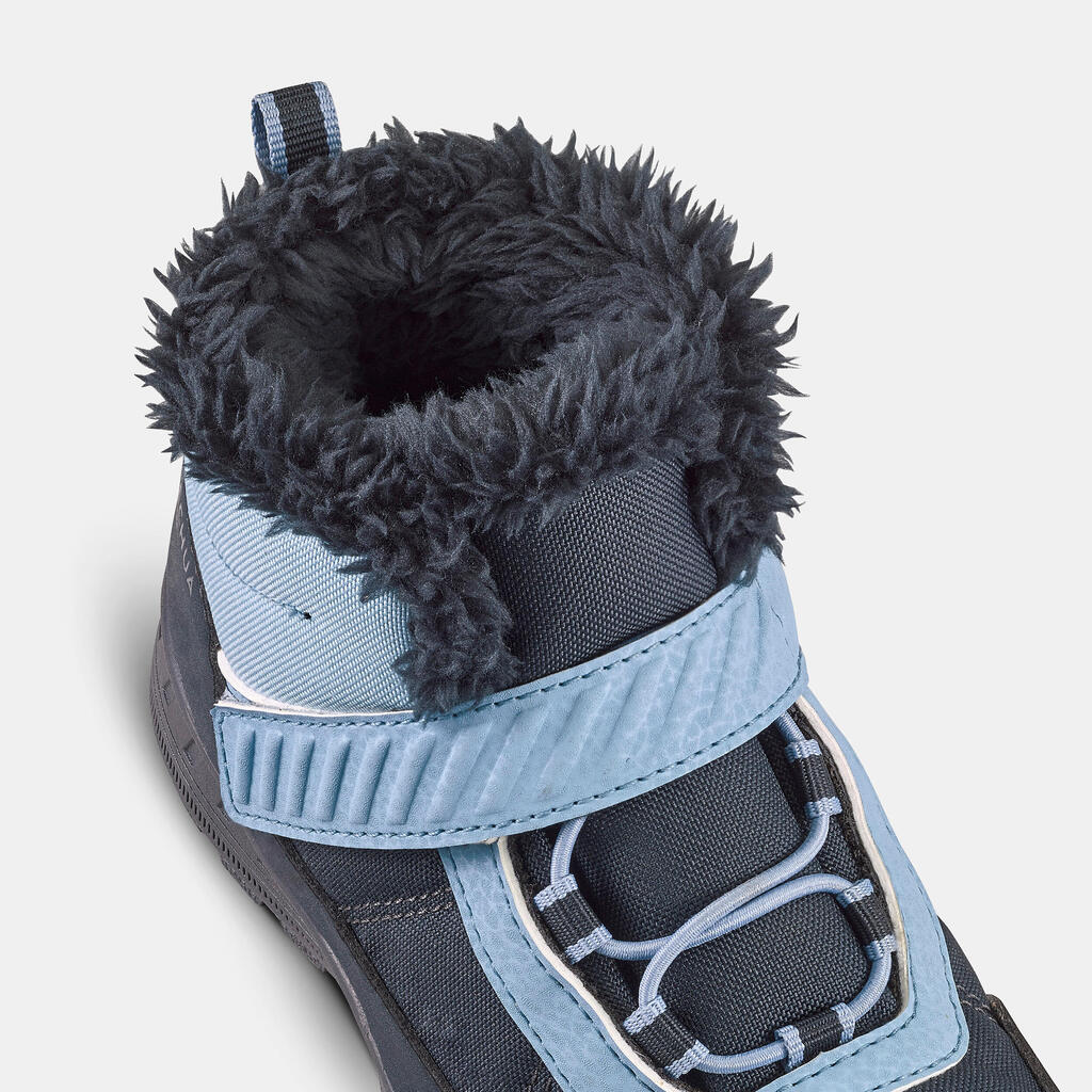 Vaikiški šilti neperšlampami žygių batai su lipdukais „SH100“, 24–34 dydžio