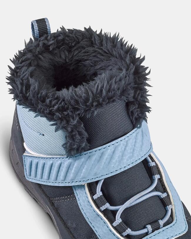 CHAUSSURES DE RANDONNÉE CHAUDES ET IMPERMÉABLES ENFANT - SH100