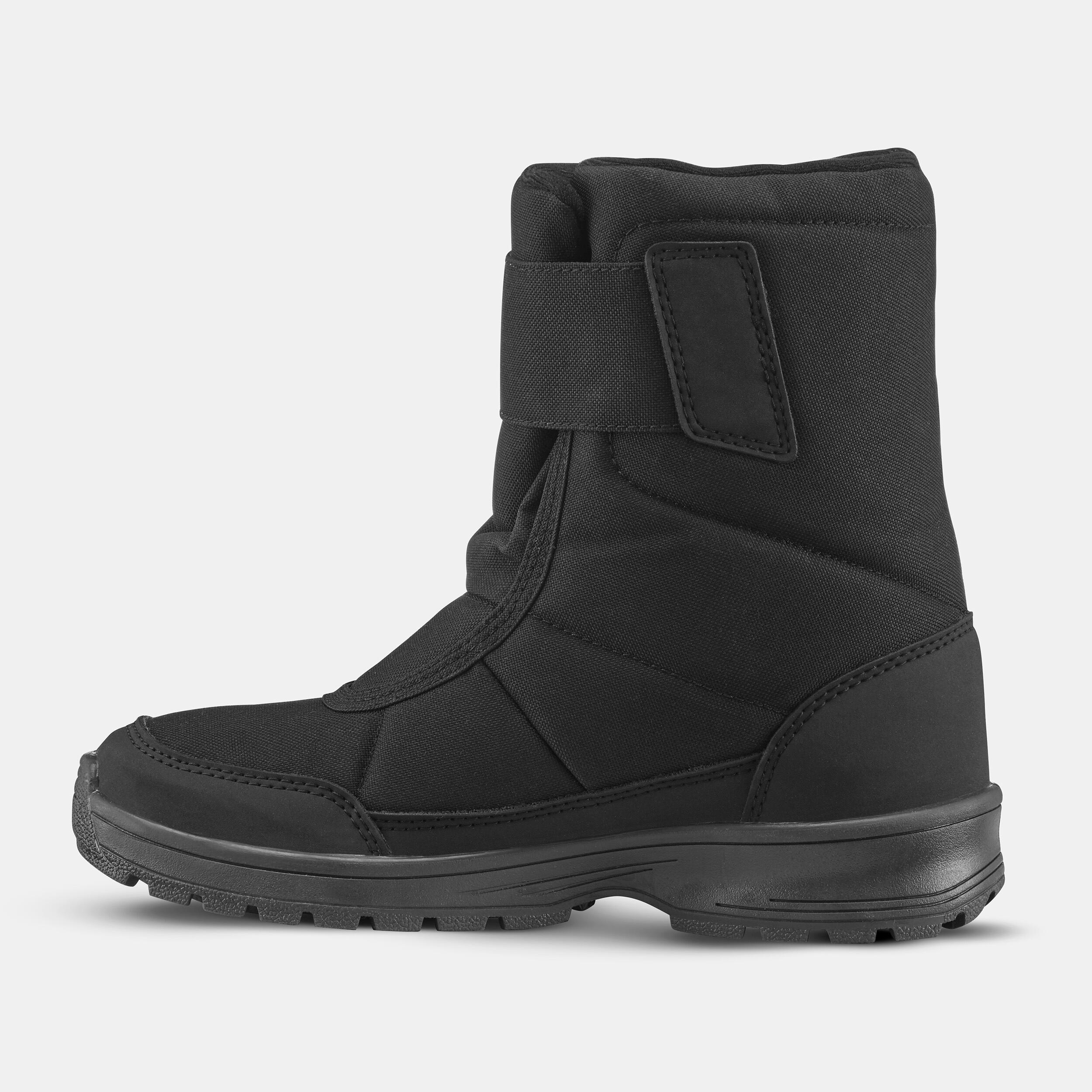 Bottes d’hiver enfant – SH 100 noir - QUECHUA