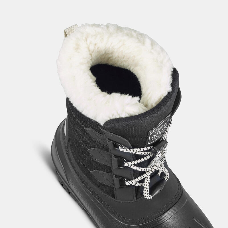 Botas Caminhada Tempo Frio/Neve Quentes Impermeáveis Criança SH900 30 ao 38