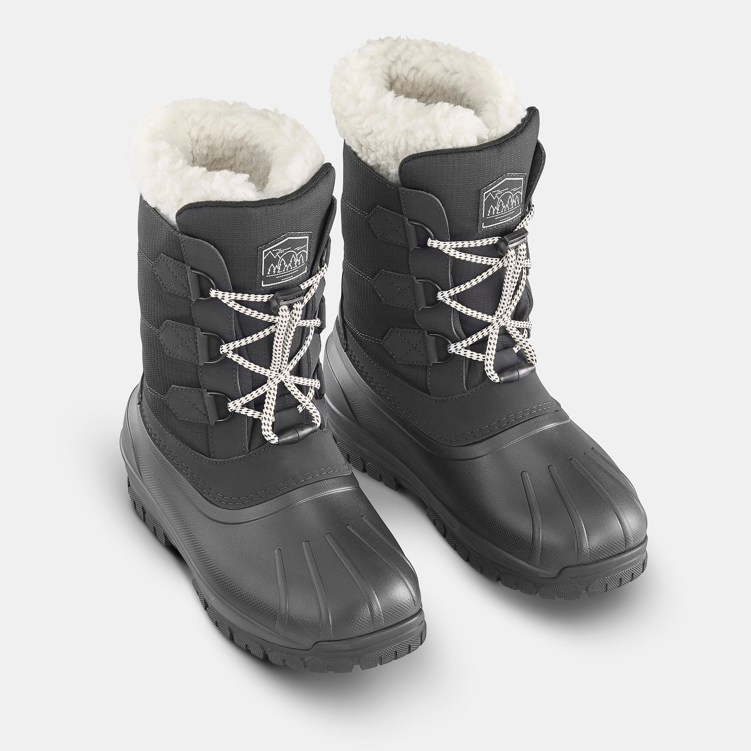 Kids’ Winter Boots - SH 900 Black - QUECHUA