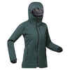 WOMEN'S SKI JACKET - FR500 - GREEN