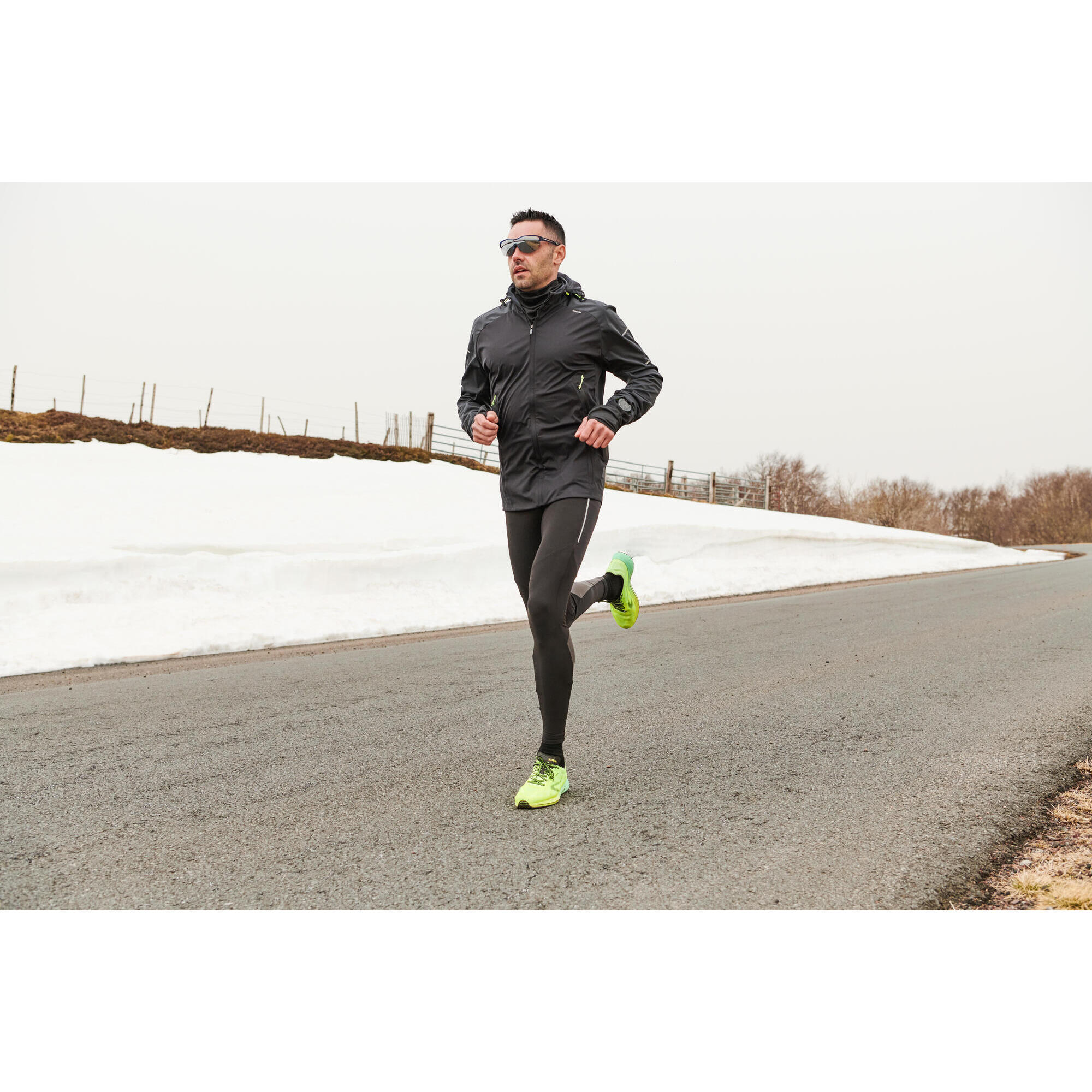 Occhiali adulto RUNPERF 2 CAT3 HD bianco azzurro KALENJI DECATHLON